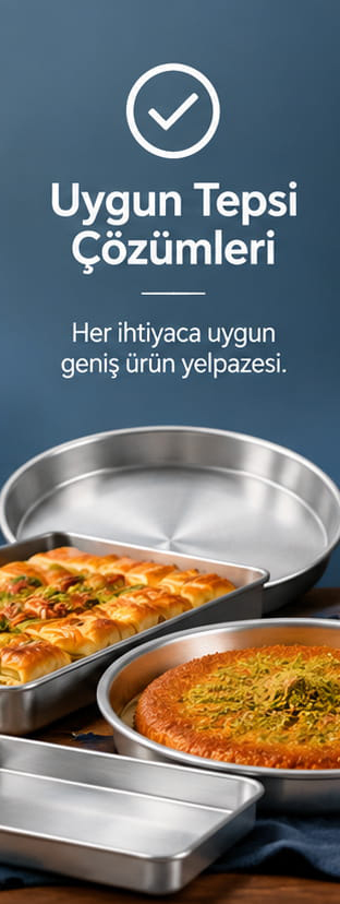 Tepsi Üretim Çözümleri hizmeti Tepsi Üretim Çözümleri hizmet görseli