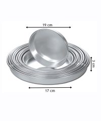 17 cm Alüminyum Yuvarlak Tepsi