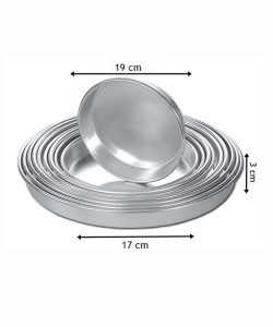 17 cm Alüminyum Yuvarlak Tepsi