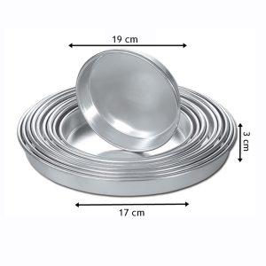 17 cm Alüminyum Yuvarlak Tepsi