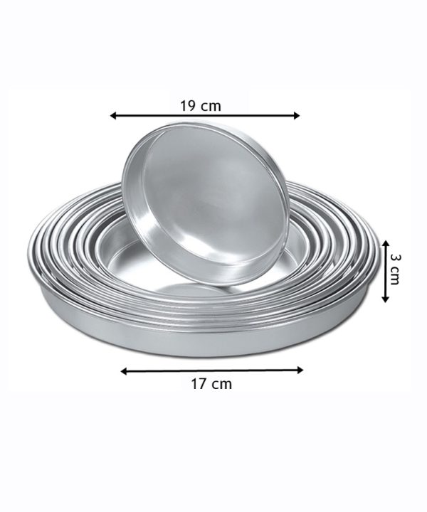 17 cm Alüminyum Yuvarlak Tepsi