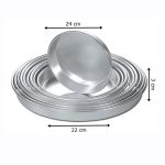 22 cm Alüminyum Yuvarlak Tepsi