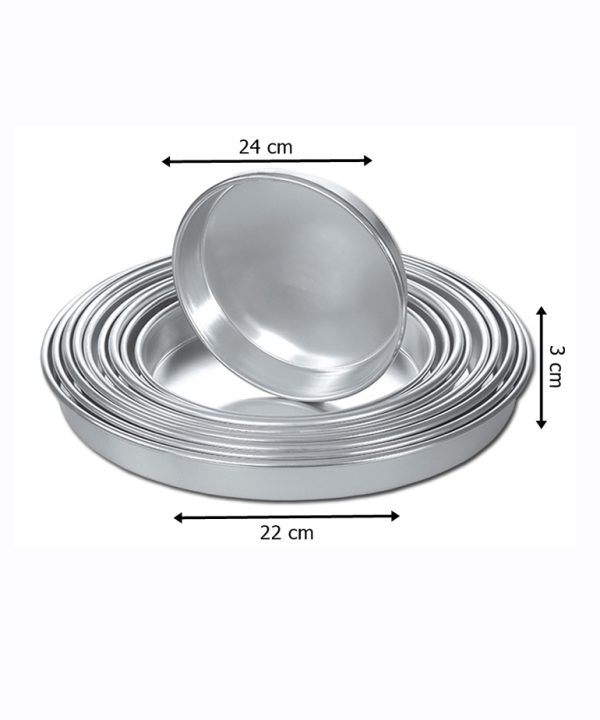22 cm Alüminyum Yuvarlak Tepsi