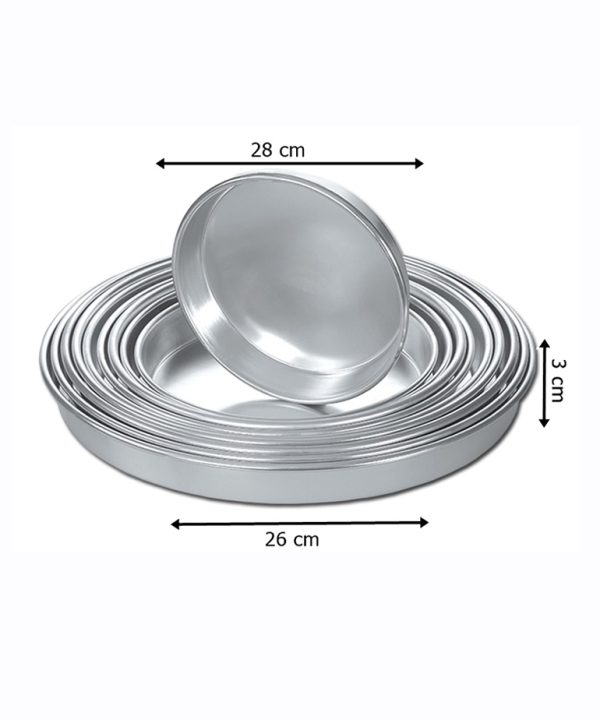 26 cm Alüminyum Yuvarlak Tepsi