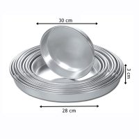 28 cm Alüminyum Yuvarlak Tepsi