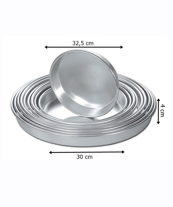 30 cm Alüminyum Yuvarlak Tepsi