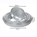 36 cm Alüminyum Yuvarlak Tepsi