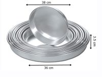 36 cm Alüminyum Yuvarlak Tepsi