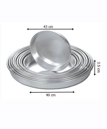 40 cm Alüminyum Yuvarlak Tepsi