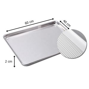40*60 Delikli Kordonlu Poğaça Tepsisi
