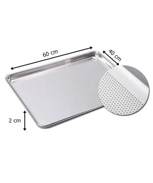 40*60 Delikli Kordonlu Poğaça Tepsisi
