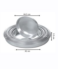 42 cm Alüminyum Yuvarlak Tepsi