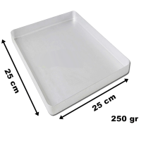 25*25*3 cm 250 Gr Baklava Tepsisi