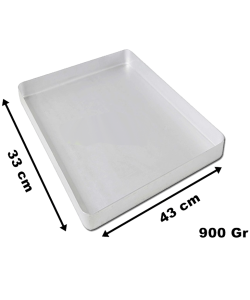 33*43*3 cm 900 Gr Baklava Tepsisi