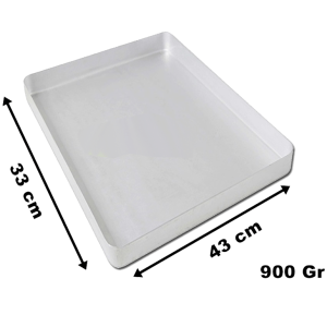 33*43*3 cm 900 Gr Baklava Tepsisi