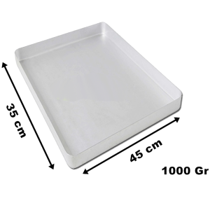 35*45*3 cm 1000 gr Baklava Tepsisi