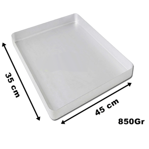 35*45*4 cm 850 gr Baklava Tepsisi