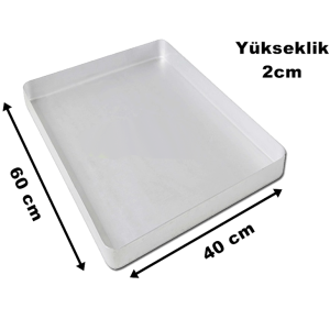 40*60*2 cm Baklava Tepsisi