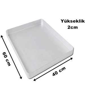 40*60*2 cm Baklava Tepsisi