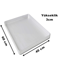 40*60*3 cm Baklava Tepsisi