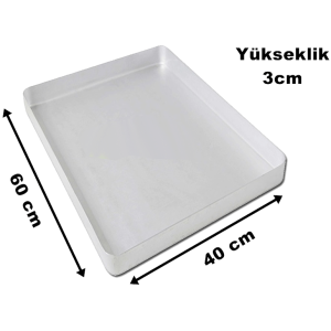 40*60*3 cm Baklava Tepsisi