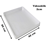 40*80*2 cm Baklava Tepsisi