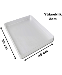 40*80*2 cm Baklava Tepsisi