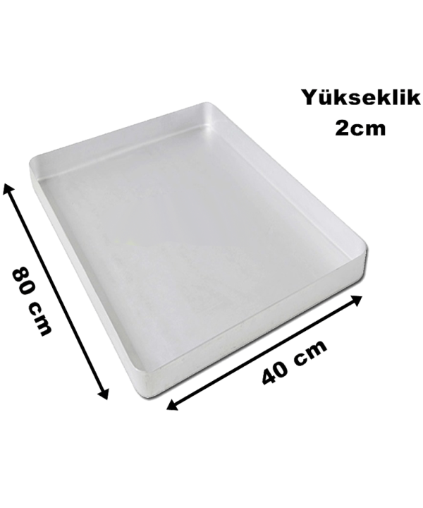 40*80*2 cm Baklava Tepsisi