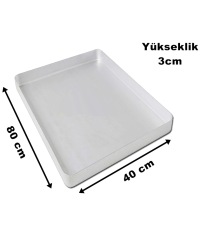 40*80*3 cm Baklava Tepsisi