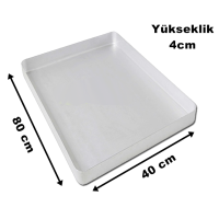 40*80*4 cm Baklava Tepsisi