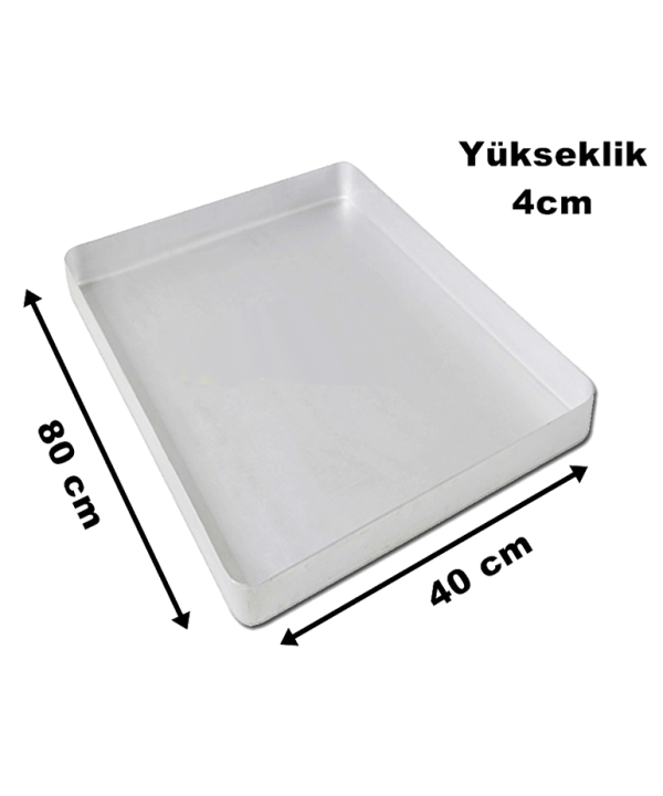 40*80*4 cm Baklava Tepsisi