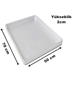 50*70*2 cm Baklava Tepsisi