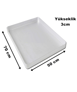 50*70*3 cm Baklava Tepsisi