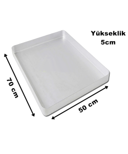 50*70*5 cm Baklava Tepsisi