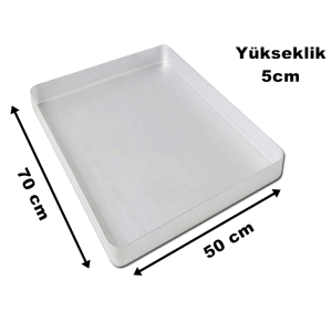 50*70*5 cm Baklava Tepsisi