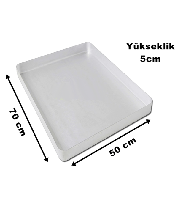 50*70*5 cm Baklava Tepsisi