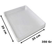 25*25*3 cm 350 Gr Baklava Tepsisi