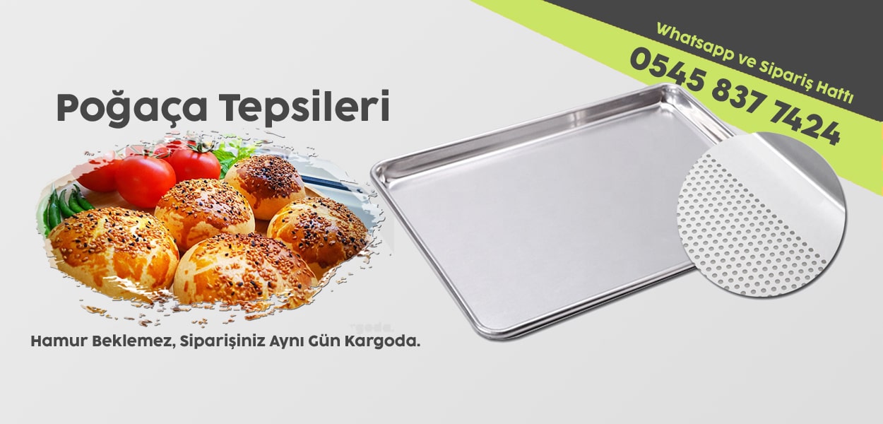 Dayanıklı Alüminyum Poğaça Tepsisi İmalat ve Satışı